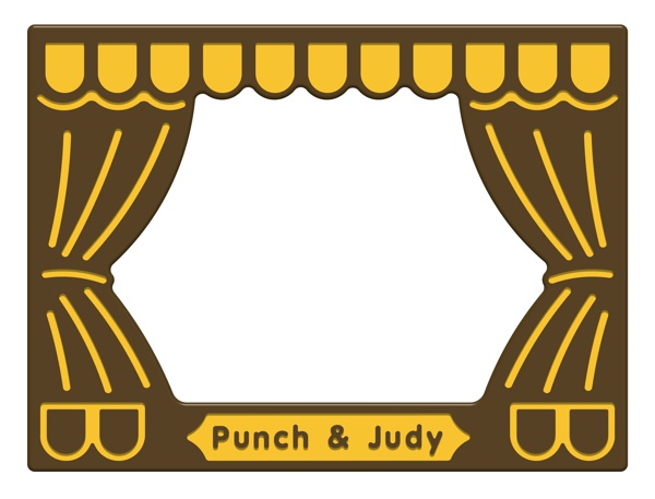 Punch and Judy Theatre Play Panel